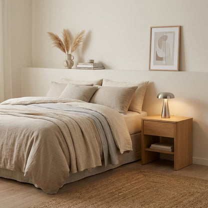 Lampe champignon mushroom silver allumee chambre enfant veilleuse LED dimmable sans fil portable batterie rechargeable table chevet