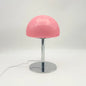 Lampe Champignon Bauhaus Vintage Rose LED Tactile Verre Design Rétro | Déco - LAMPE-EN-CHAMPIGNON